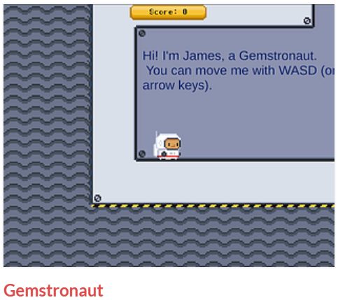 Gemstronaut gameplay